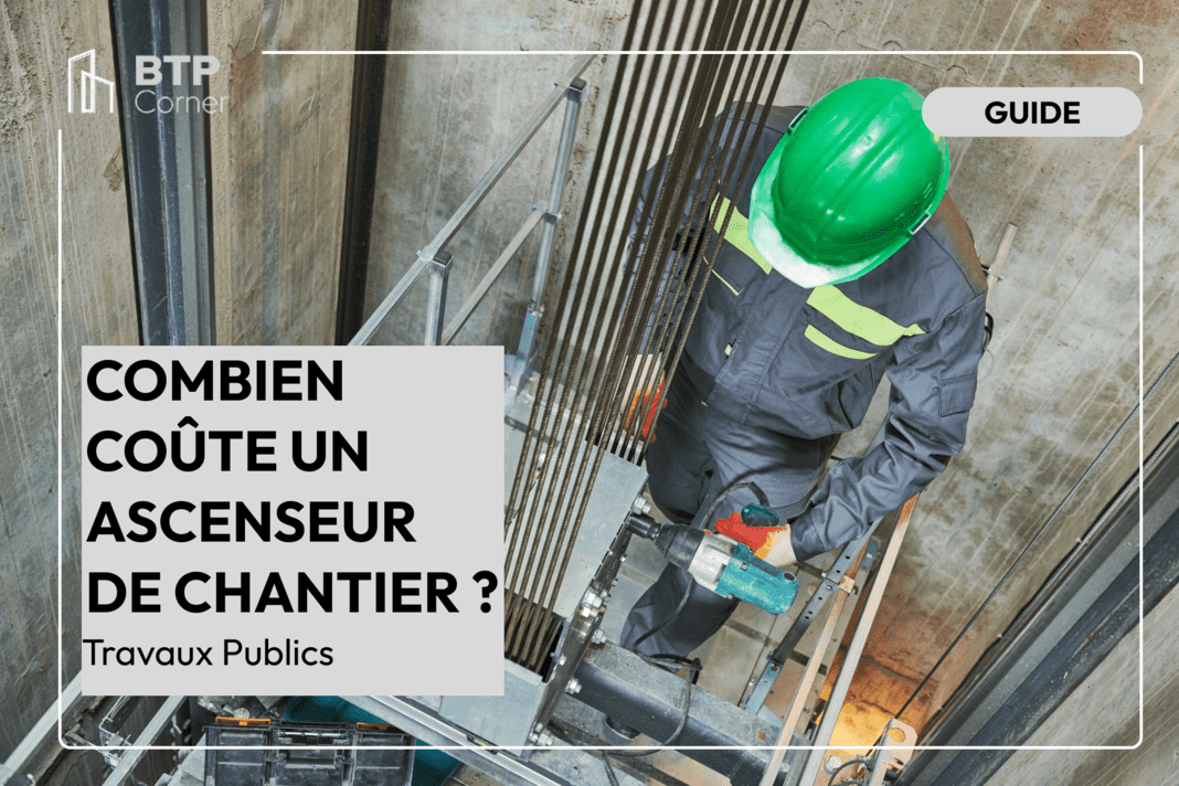 Combien coûte un ascenseur de chantier