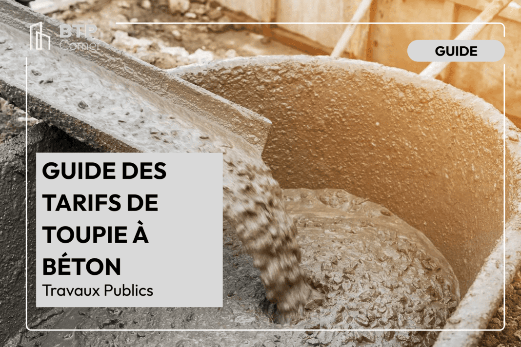 Guide des tarifs de toupie à béton