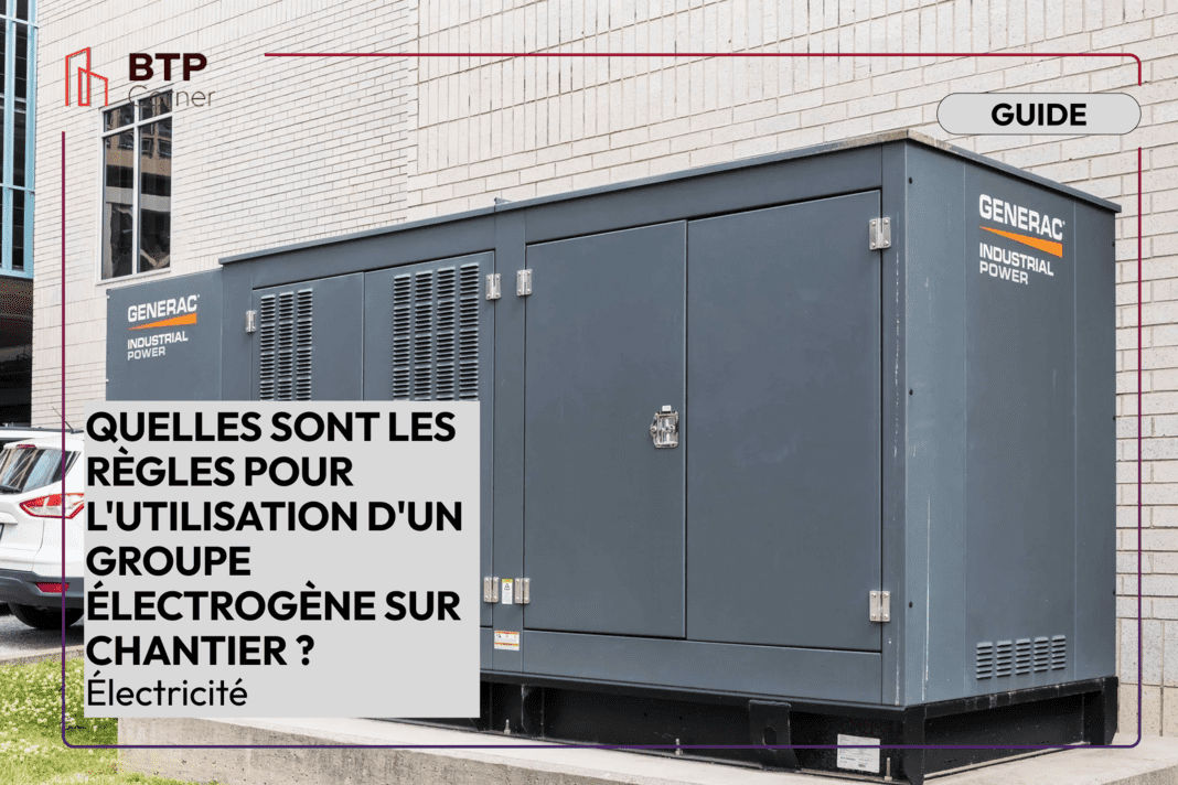 Quelles sont les règles pour l’utilisation d’un groupe électrogène sur chantier ?