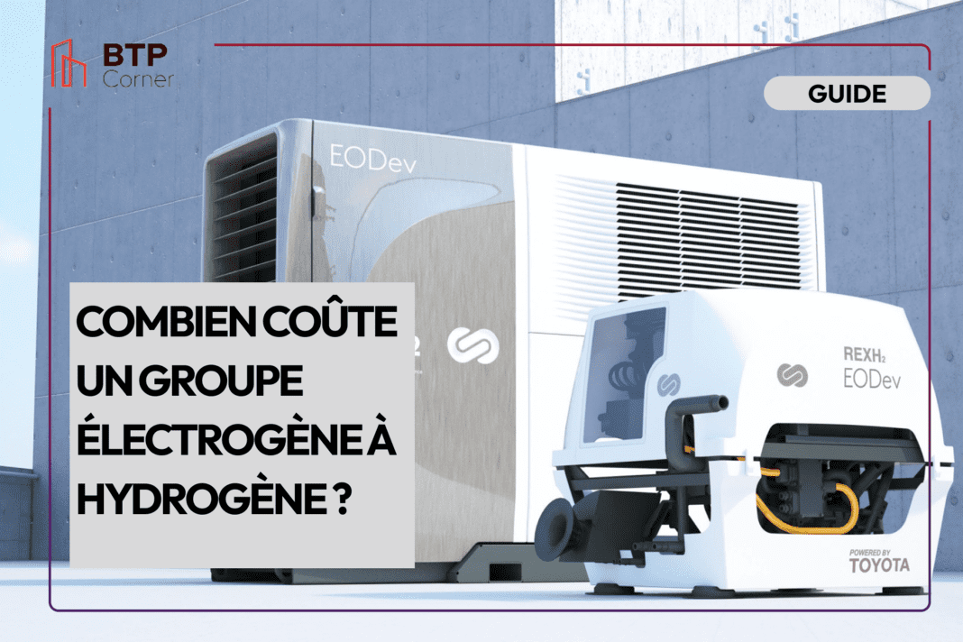 Combien coûte un groupe électrogène à hydrogène ?