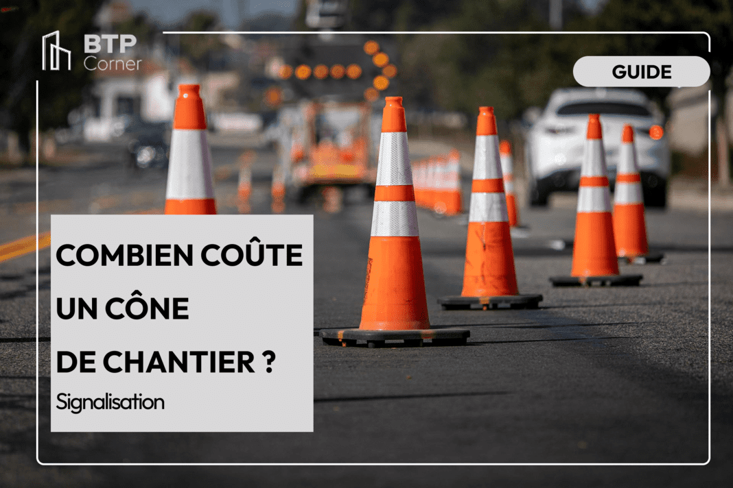 Combien coûte un cône de chantier ?