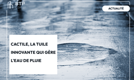 Cactile, la tuile innovante qui gère l’eau de pluie