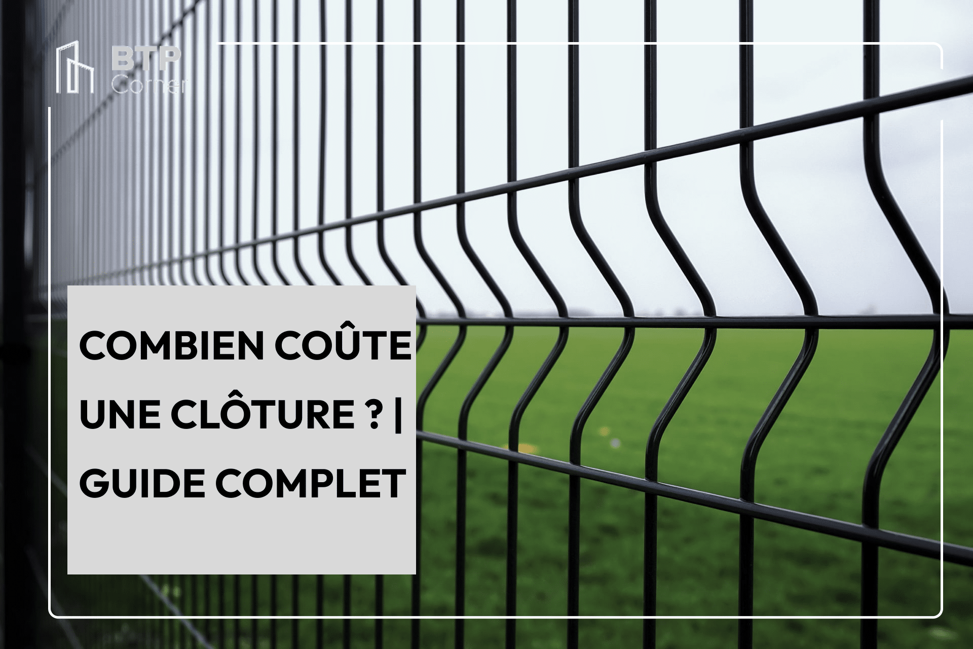 Combien coûte une clôture ? | Guide complet