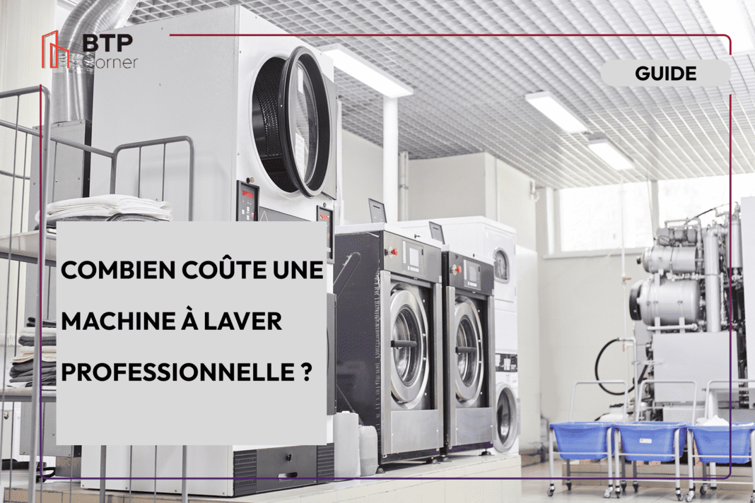 Combien coûte une machine à laver professionnelle ?