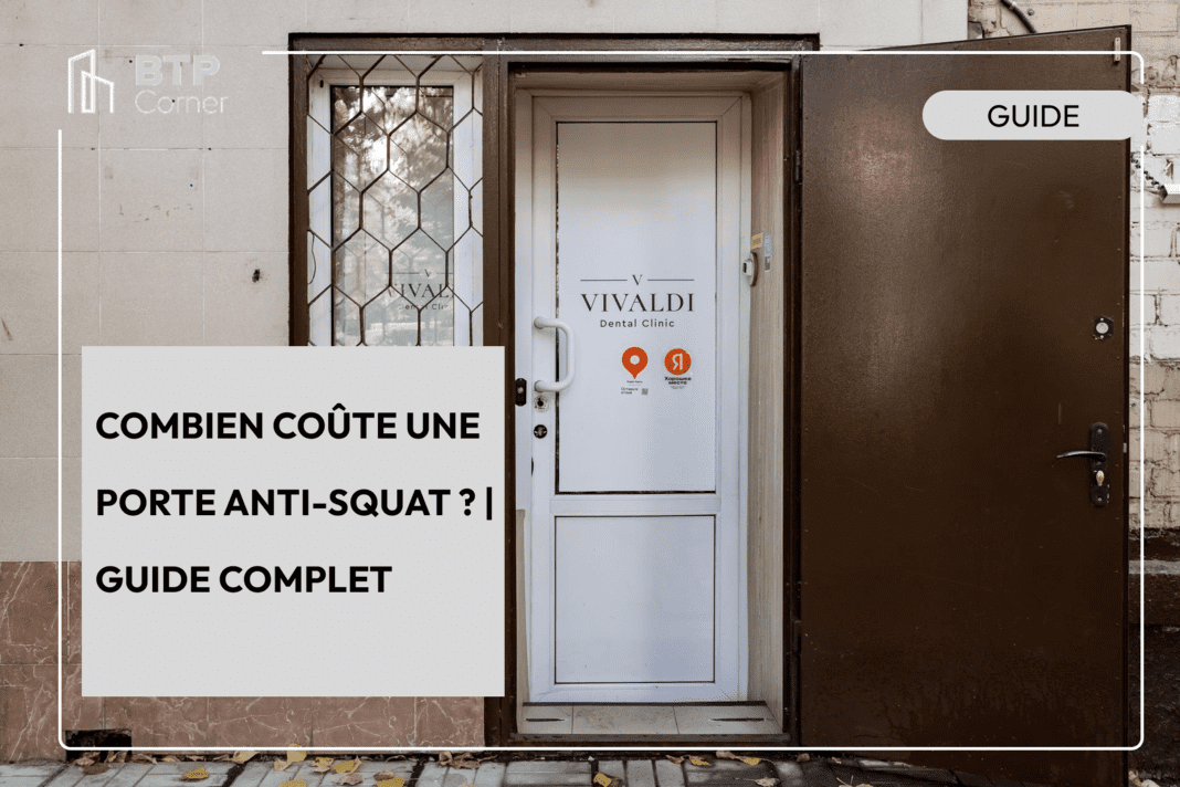 Combien coûte une porte anti-squat ? | Guide complet