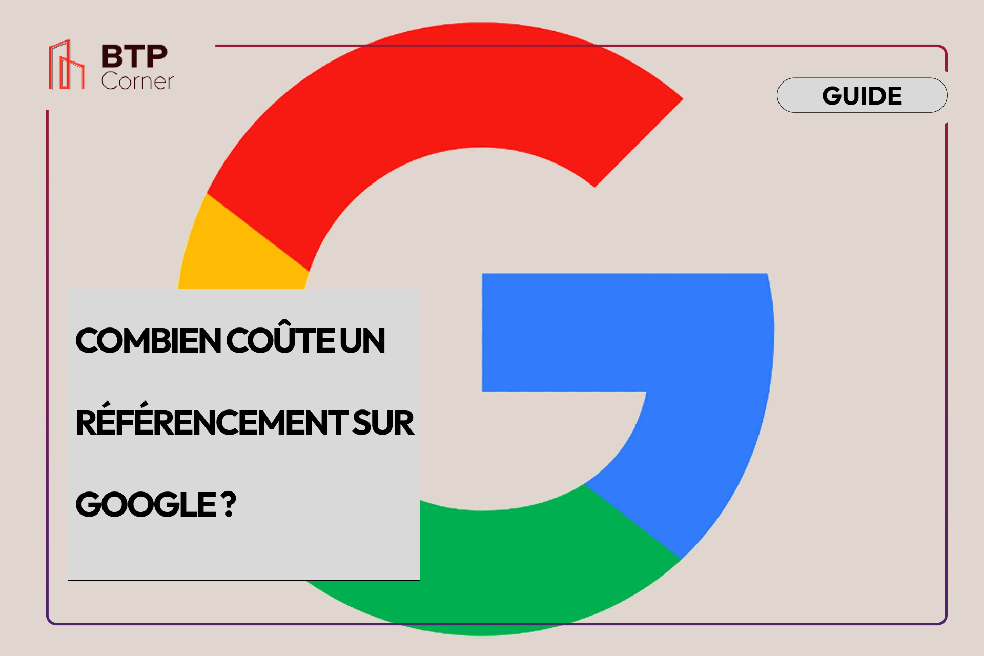 Combien coûte un référencement sur google ?