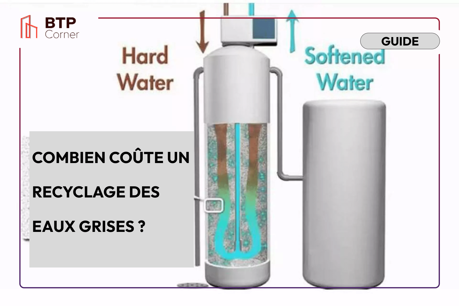 Combien coûte un recyclage des eaux grises ?