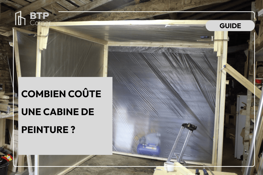 Combien coûte une cabine de peinture ?