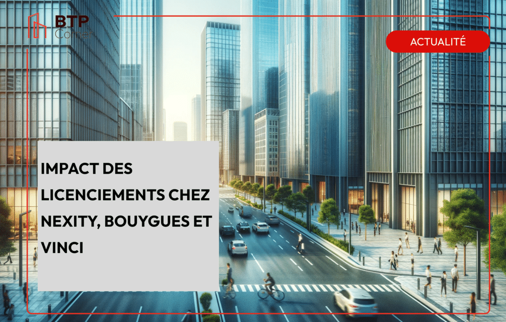 Impact des licenciements chez Nexity, Bouygues et Vinci