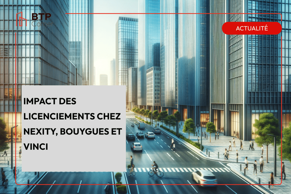 Impact des licenciements chez Nexity, Bouygues et Vinci