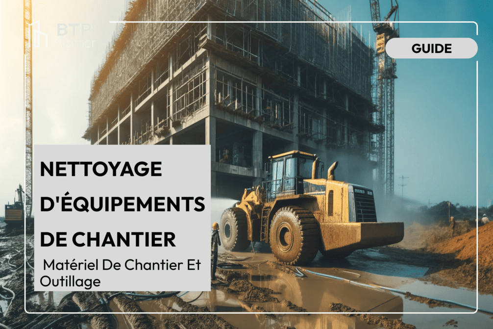 Nettoyage d’équipements de chantier