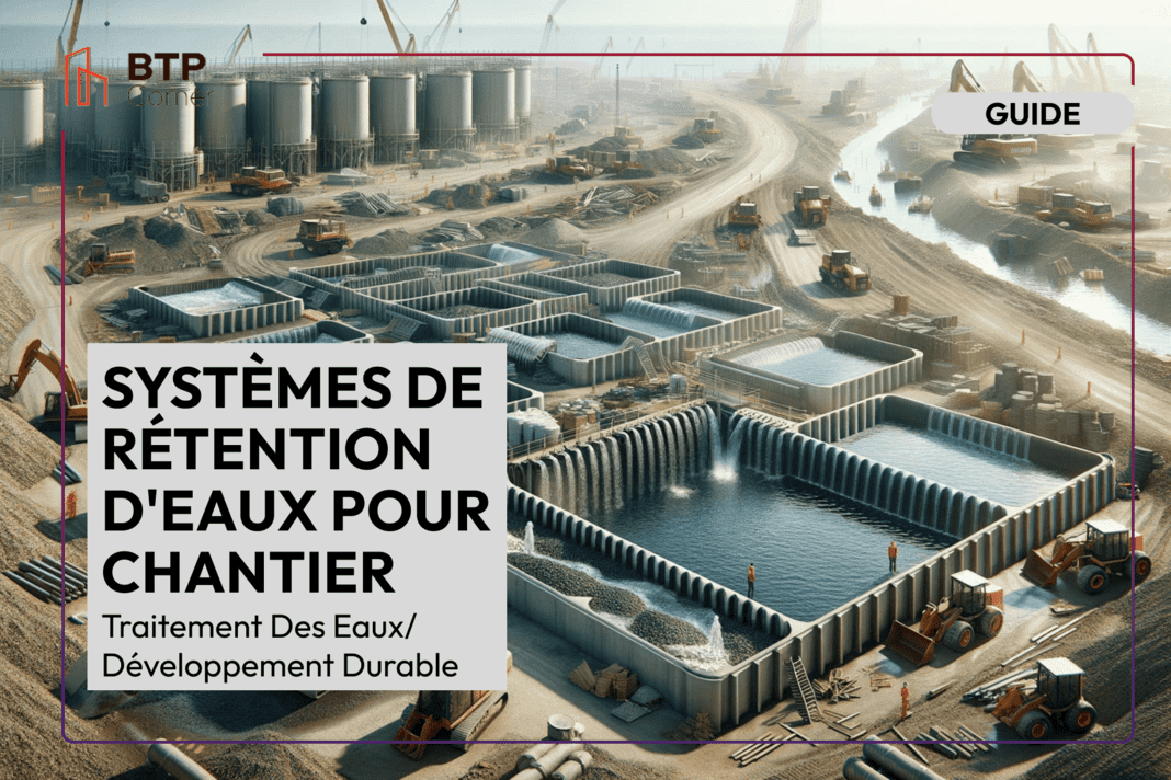 Systèmes de rétention d’eaux pour chantier