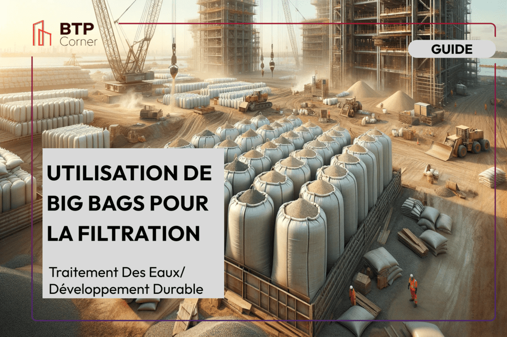 Utilisation de big bags pour la filtration