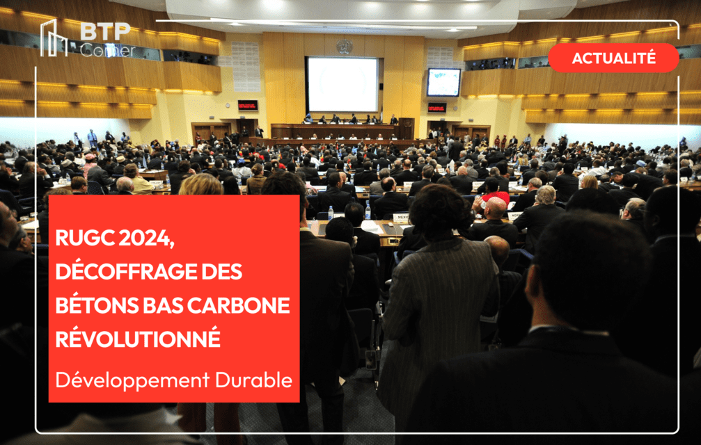 RUGC 2024, décoffrage des bétons bas carbone révolutionné