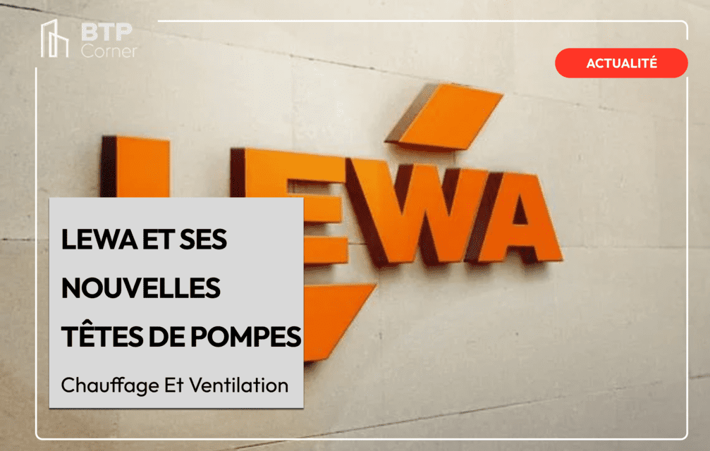 LEWA et ses nouvelles têtes de pompes