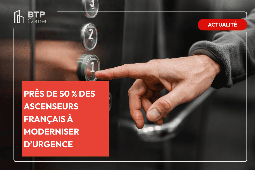 Près de 50 % des ascenseurs français à moderniser d’urgence_visuel