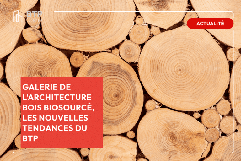 Galerie de l'architecture bois biosourcé, les nouvelles tendances du BTP