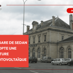 La gare de Sedan adopte une toiture photovoltaïque