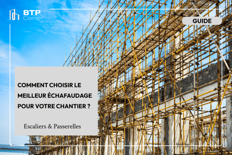 Comment choisir le meilleur échafaudage pour votre chantier ?