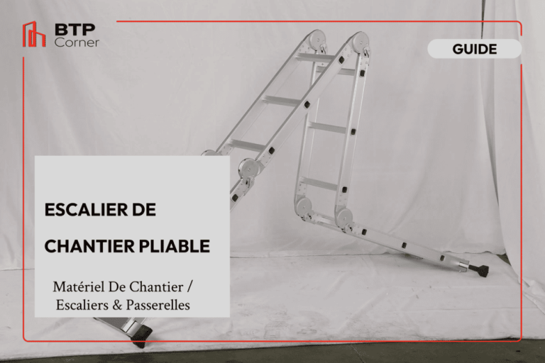 Escalier de chantier pliable