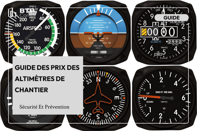 Guide des prix des altimètres de chantier Guide des prix des altimètres de chantier