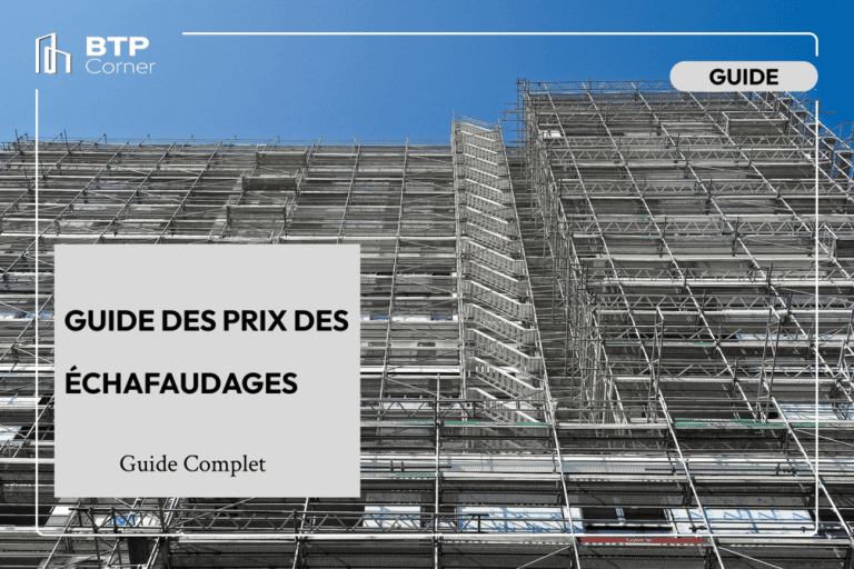 Guide des prix des échafaudages