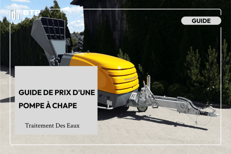 Guide de prix d’une pompe à chape