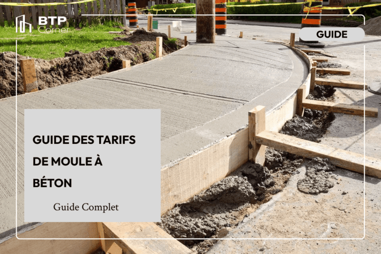 Guide des tarifs de moule à béton Guide des tarifs de moule à béton