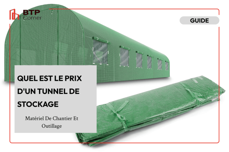 Quel est le prix d’un tunnel de stockage