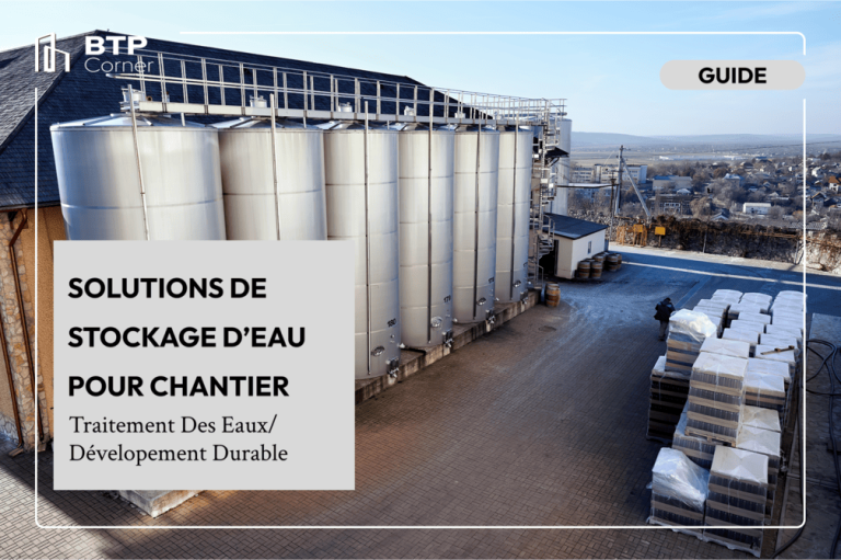 Solutions de stockage d&rsquo;eau pour chantier
