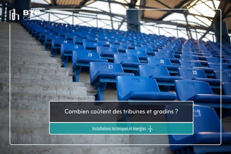 Combien coûtent des tribunes et gradins ?