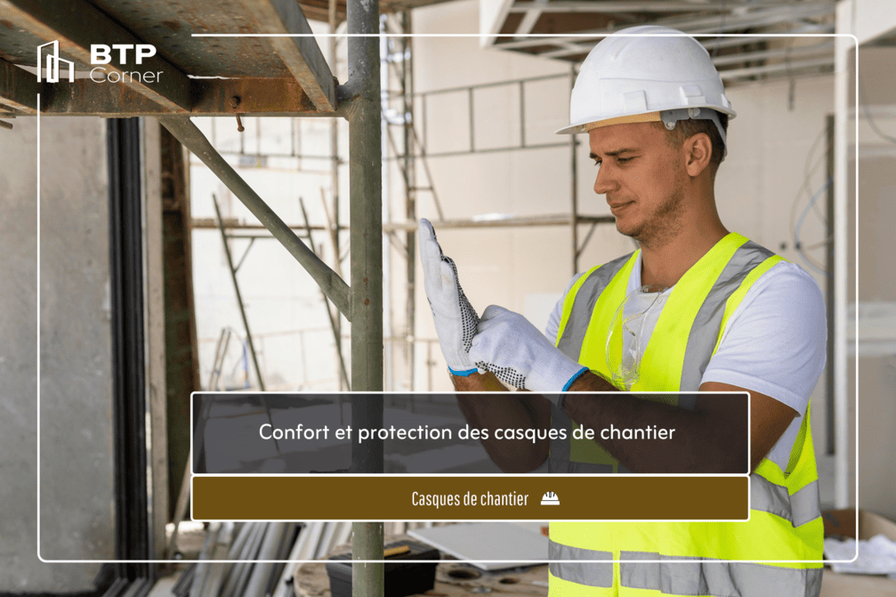 Confort et protection des casques de chantier