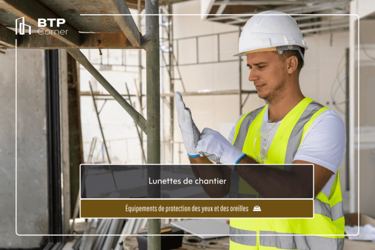 Lunettes de chantier, protégez vos yeux efficacement sur le terrain
