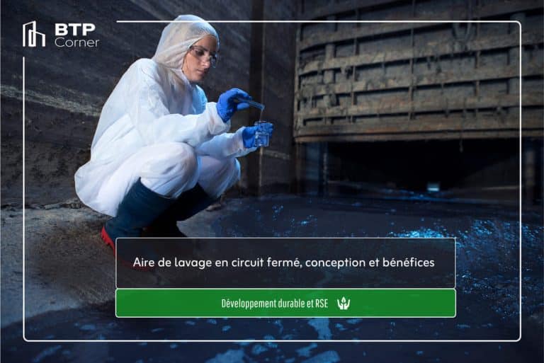 Aire de lavage en circuit fermé, conception et bénéfices