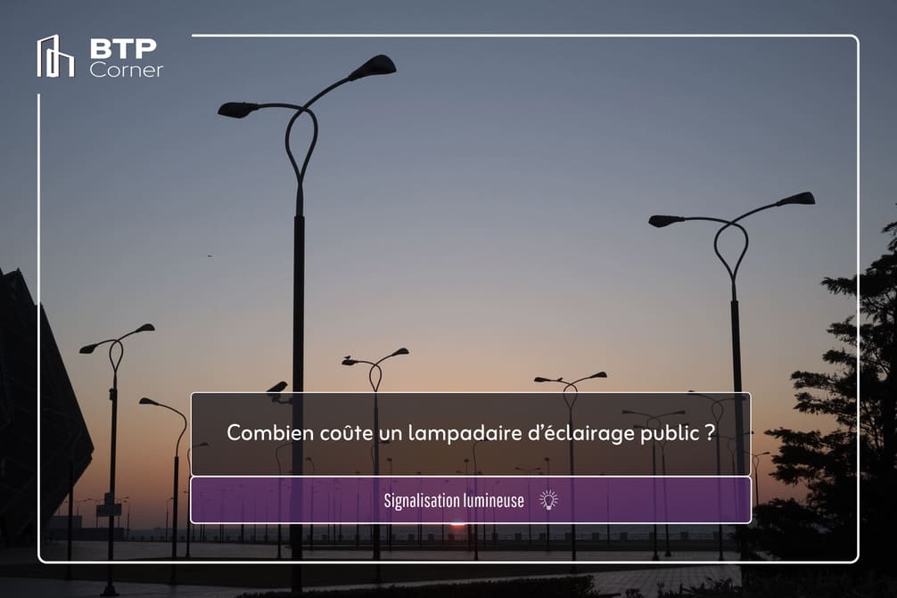 Combien coûte un lampadaire d’éclairage public ?