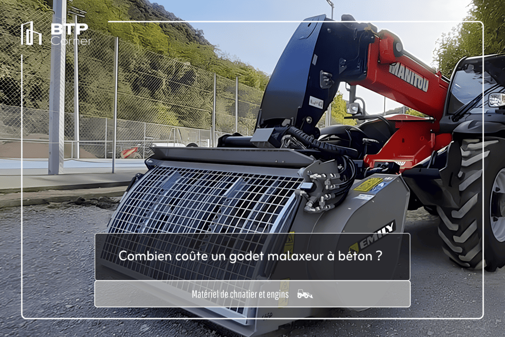 Combien coûte un godet malaxeur à béton ?
