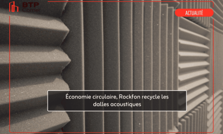 Économie circulaire, Rockfon recycle les dalles acoustiques